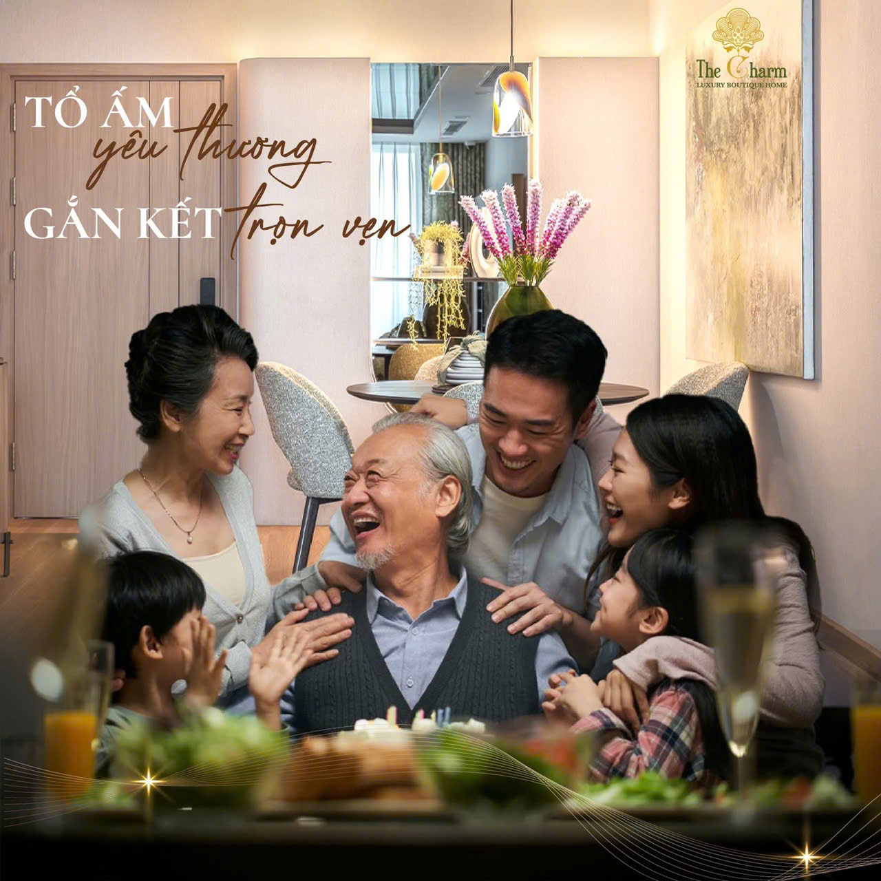 TỔ ẤM YÊU THƯƠNG - GẮN KẾT TRỌN VẸN TẠI THE CHARM